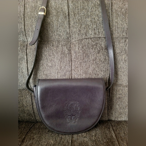Daks London Vintage Leather Unisex Crossbody - Picture 11 of 15